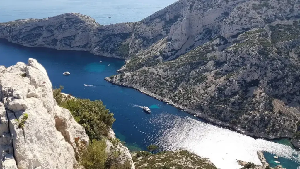La calanque Morgiou proche de Cassis