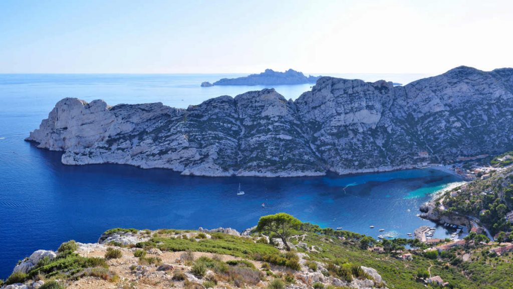 La Calanque de Sormiou proche de Cassis