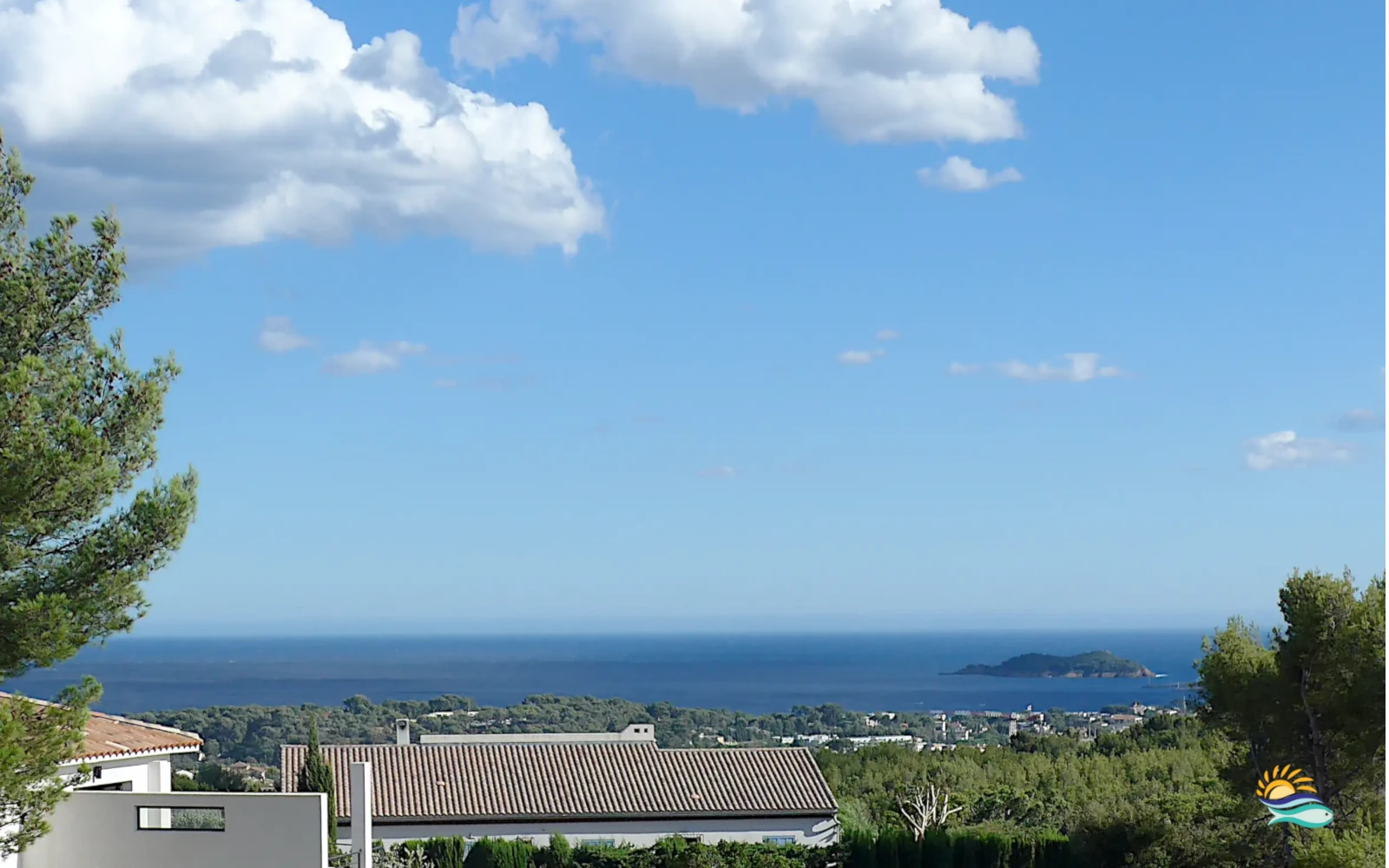 Vue sur la baie de La Ciotat et sur l